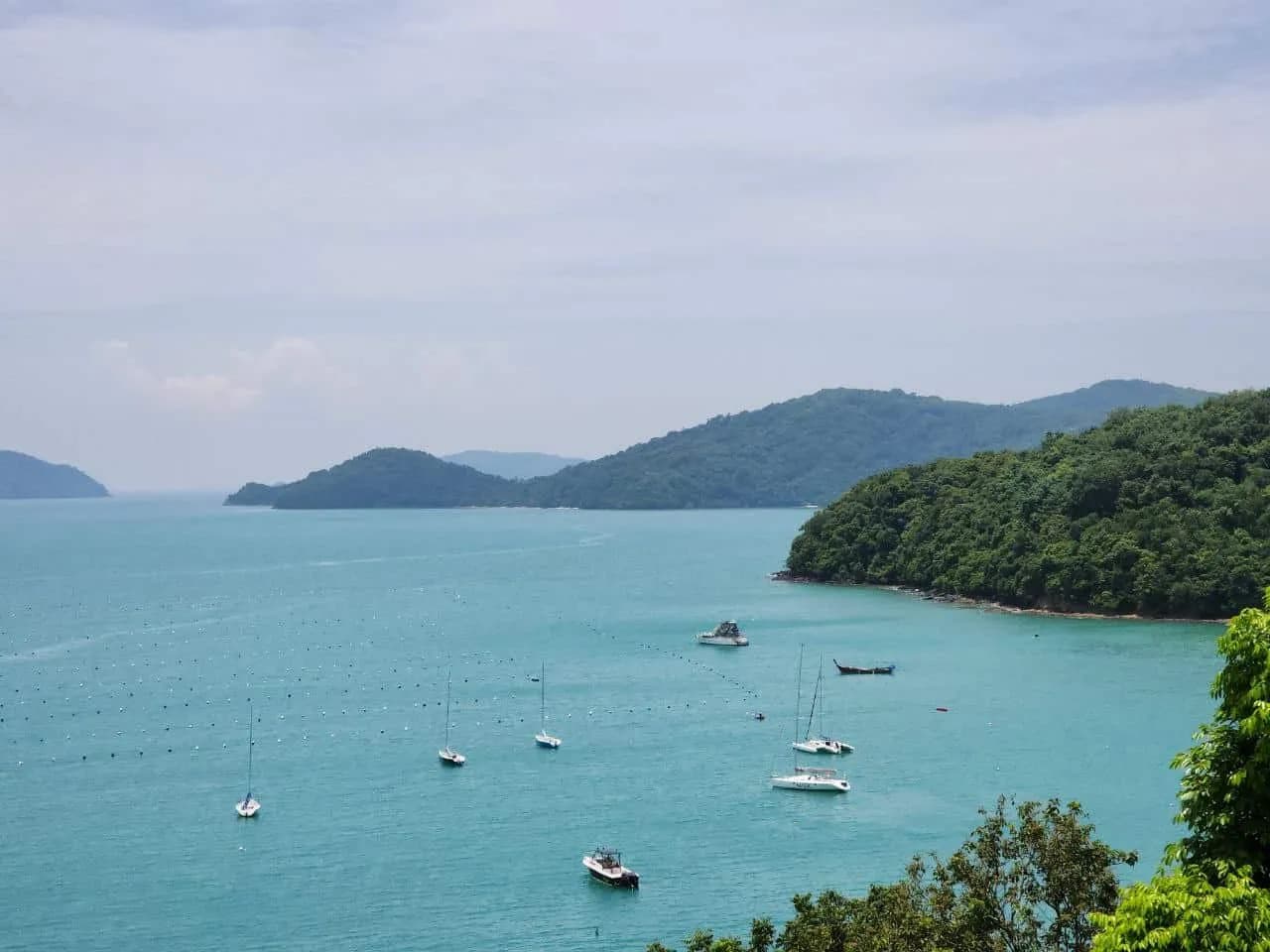 the bay and the islands off Cape Panwa