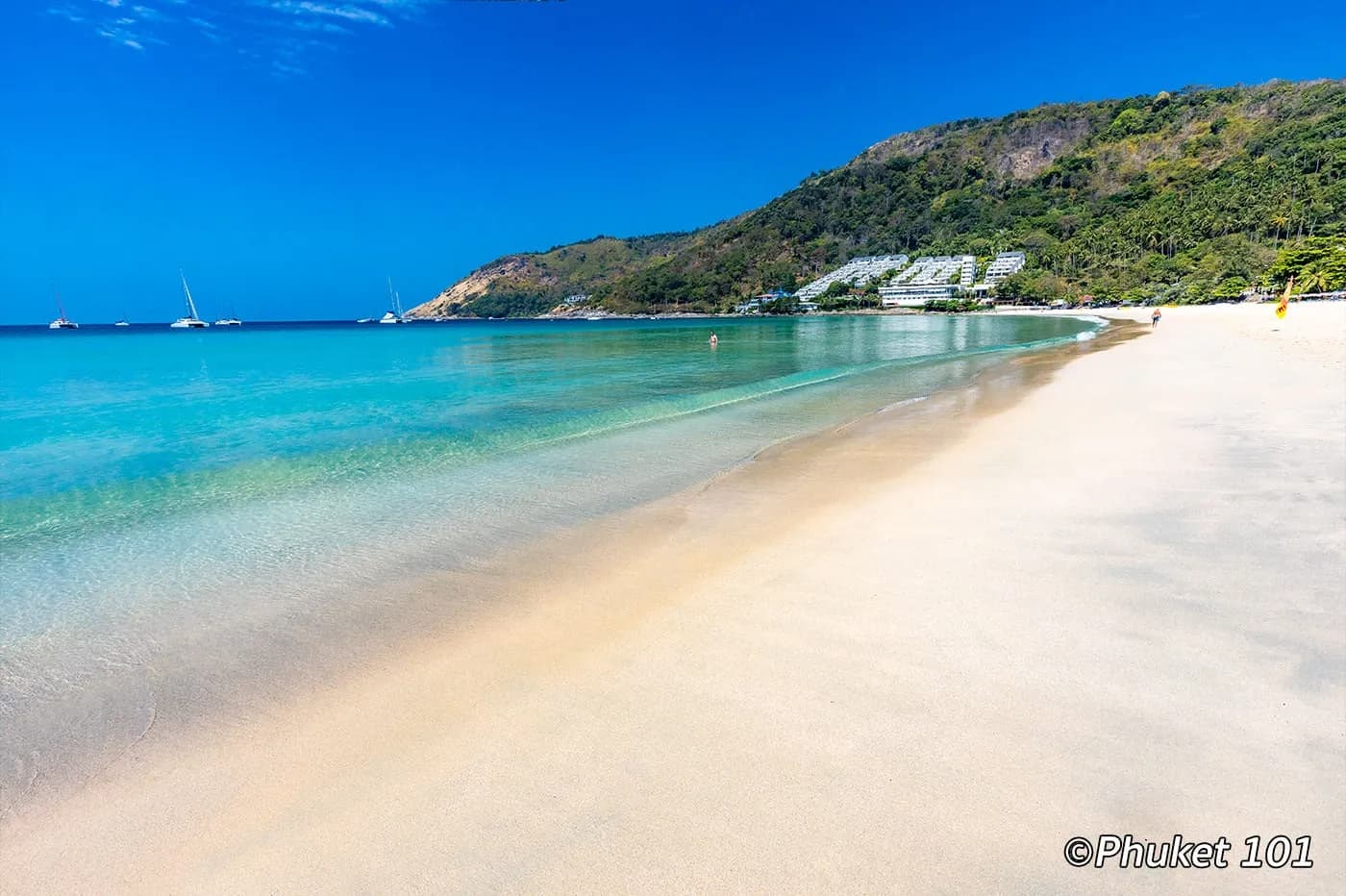 white sand and turquoise water