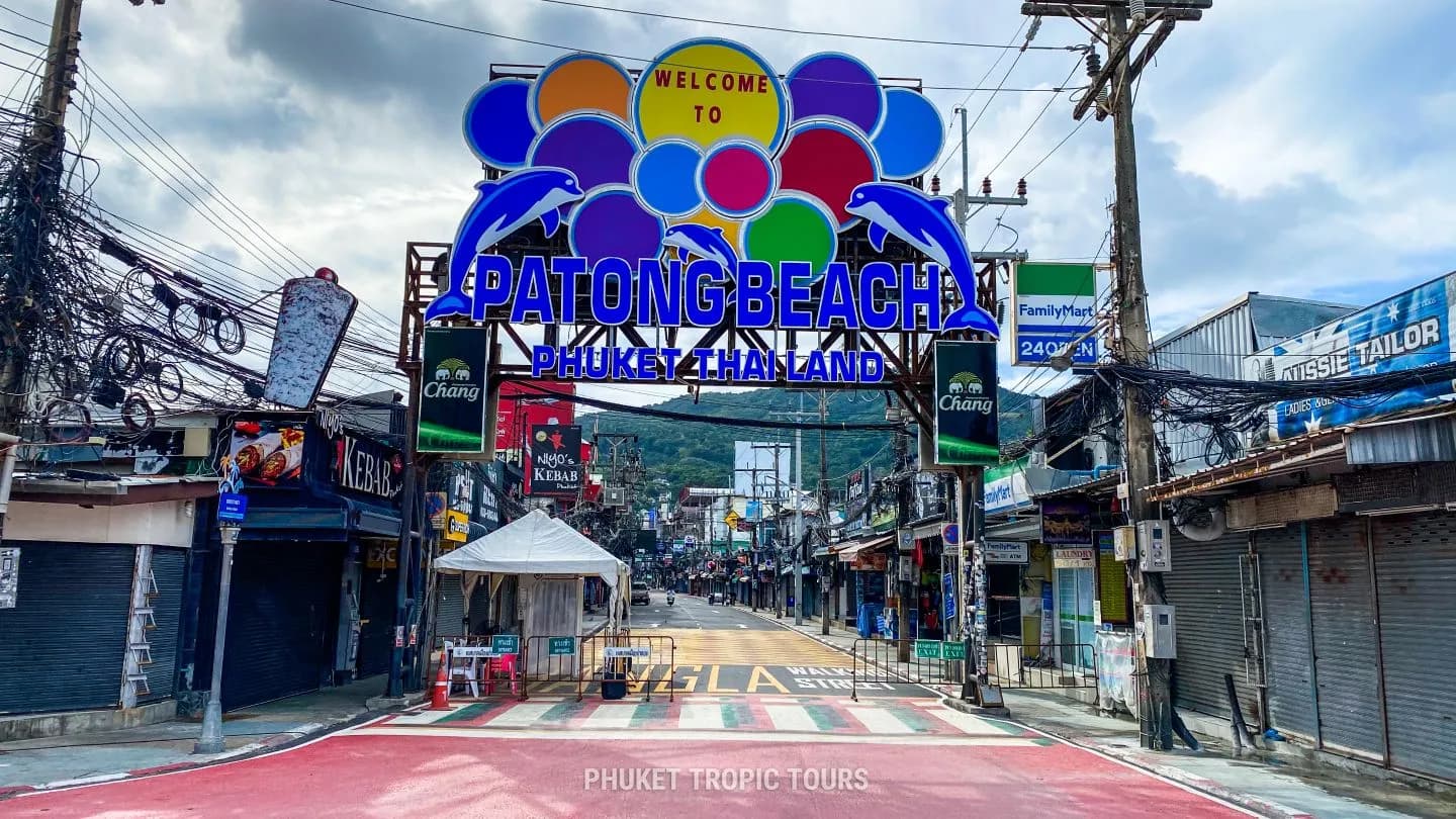 the Bangla Road gate